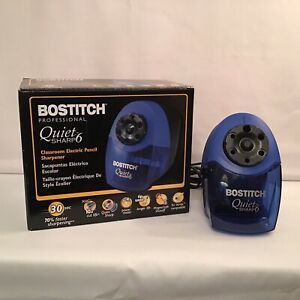 Bostitch QuietSharp 6 Heavy Duty Classroom Electric Pencil Sharpener 6-Holes
