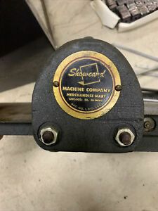 Showcard Model A 7” By 11” Printing Press With Type Face Numbers and Letters.