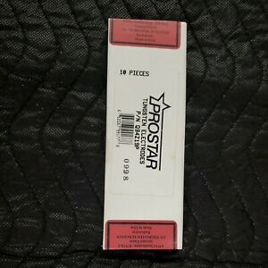 VINTAGE Pack Of 10 Prostar Q84Z19 Tungsten Electrode 1/16in 7in