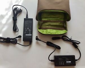 Philips Respironics SimplyGo AC Power Supply Adapter &amp; DC Car Charger Bag Bundle