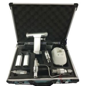 110V Medical Electric Orthopedic Hollow Bone Drill Surgical Bone+autoclave box
