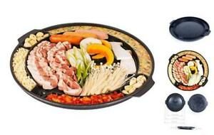 - Master Grill Pan, Korean Traditional BBQ Grill Pan - Stovetop Nonstick
