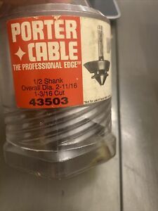 PORTER CABLE 43503 LOCK MITER 45 deg..ROUTER BIT.