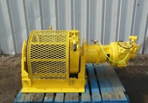 THERN TA2P-16MK1 PERSONNEL RATED 7200 LB EQUIPMENT AIR TUGGER PNEUMATIC WINCH IR