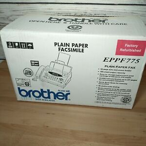 BROTHER Plain Paper Fax Machine EPPF775 - Factory Refurbished 775C