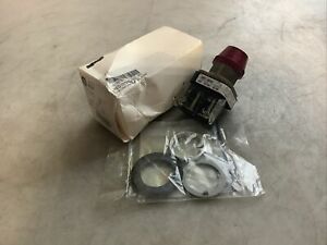 ALLEN BRADLEY 800T-QH24R PILOT LIGHT 24V RED 888