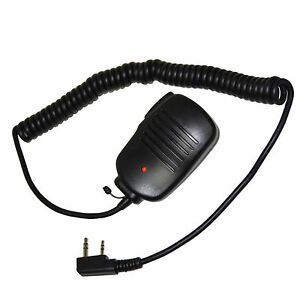 2 Pin PTT Mini Speaker Mic for Linton LT-2268 LT-2288 LT-3188 LT-6188 LT-6288