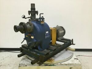 GORMAN RUPP Centrifugal Pump T3A60-B Used #115096