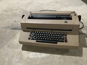 Vintage IBM Selectric II Typewriter Beige - Parts Or Repair