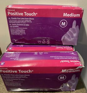 300 Positive Touch Powder Free Latex Non Sterile Exam Gloves