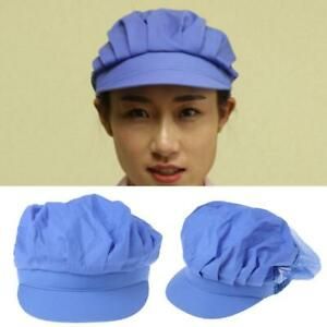 Women Work Cap Dust Proof Catering Mesh Hat For Chef Hotel Kitchen Factory Staff