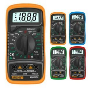 AC DC ANENG AN8205C Digital Multimeter AN8205C ANENG Ammeter LCD Display