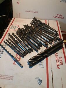 20+ Machinist tools Drill Bits tapered misc. lot