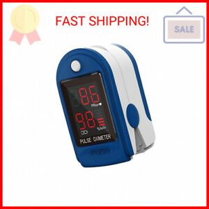ClinicalGuard CMS-50DL Fingertip Pulse Oximeter Blood Oxygen Saturation and  …