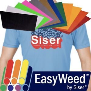 SISER Easyweed NAVY BLUE 15in X 3ft Iron on HTV VINYL W/FREE DOWNLOAD T-SHIRT