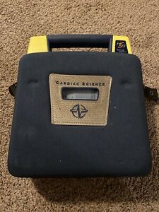 CARDIAC SCIENCE POWERHEART AED G3 9300A Automatic with Case/Pads, NO BATTERY