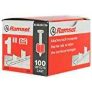 ITW BRANDS 00759 .300x1-Inch Knurl Drive Pin, 100-Pack