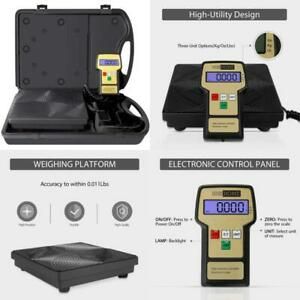 Vivohome High Precision Electronic Digital Refrigerant Charging Weight Scale Wit
