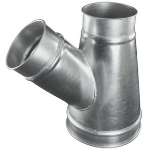 US DUCT RBL16R12R12R30.G18 Clamp Together Standard Branch, 30 deg 16-12-12, 16&#034;