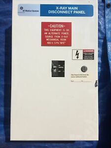 GE R4502JD-110 AMP X-Ray Main Disconnect Panel SEHA36AT0150 150A Circuit Breaker