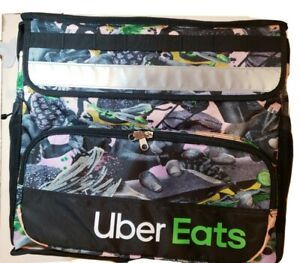 Uber Eats Limited Edition Artist Series Insulated Food Delivery Backpack *RARE*