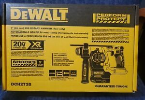 DeWalt DCH273B 20vMax XR Brushless 1&#034; SDS Rotary Hammer (TOOL ONLY)