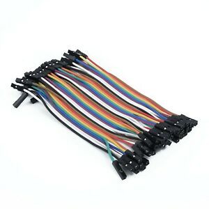 120 Piece Nice Male to Female Dupont Wire Jumpers Cable for Arduino Breadboard