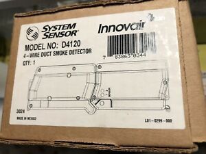 NEW Innovair Flex System Sensor D4120 4 Wire Duct Smoke Detector