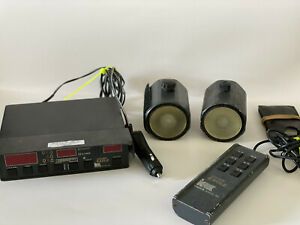 POLICE RADAR Kustom Signals Golden Eagle With  Remote &amp; Tuning Forks