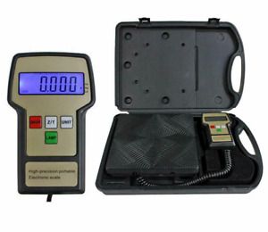Profession 220lbs Digital Electronic Refrigerant Charging Weight Scale for HVAC