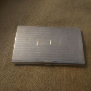 VINTAGE TIFFANY &amp; CO BUSINESS CARD CASE HOLDER STERLING SILVER 925