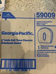 NEW Georgia Pacific 9&#034; Jumbo Bath Tissue Dispenser Translucent 59009 Replacement