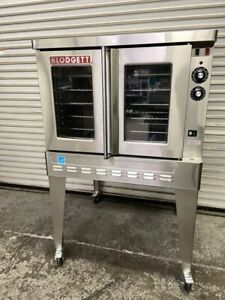 Full Size Natural Gas Convection Oven Bakery Depth Blodgett Zephaire 200-G #6359