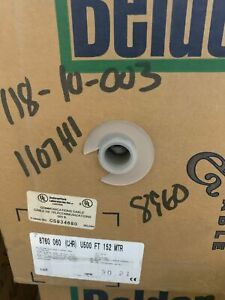 Belden CABLE, SPOOL, 500 FT., AWG18,SHIELDED, TWISTED PAIR,