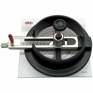 NT Circle Cutter for Thin Materials Paper Black eC-1500P + replacment blade