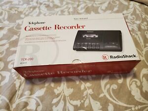 NIOB RADIOSHACK TCR-200 VOICE ACTIVATED TELEPHONE CASSETTE TAPE RECORDER