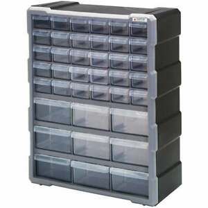 Quantum Storage 15 In. W x 18.75 In. H x 6.25 In. L Small Parts Organizer with