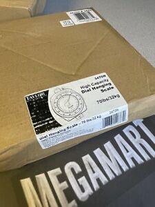 NEW TAYLOR 3470 70LB INDUSTRIAL HANGING SCALE GLASS ENCLOSED