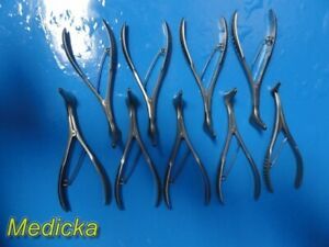 Lot of 9 B&amp;L Storz Assorted Nasal Speculum Size 0, Size 1, Size 2, Size 3 ~25158
