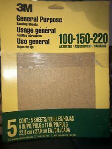 3M 9005  9-Inch by 11-Inch Aluminum Oxide Sandpaper, Assorted New - 20 Packs -11