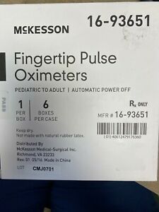 McKesson Pulse Oximeters - Set of Six - Brand New