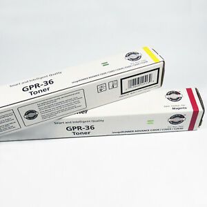 Geniune Canon imageRunner Advance Toner Cartridge GPR-36 Lot of 2