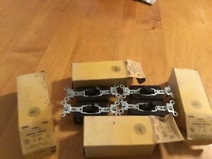 4 Hubbell Switch 1203 Spec Grade  Three Way 15A-120-277 VAC   Brown