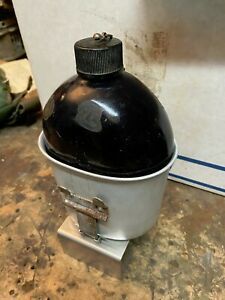 WW2 1942 Porcelain Enamel Canteen Black