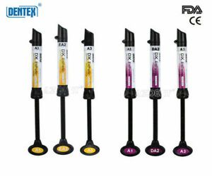 AZ DENTEX Dental Composite Syringe Esthetic/Anterior/ Posterior Resin A1/A3/EA2
