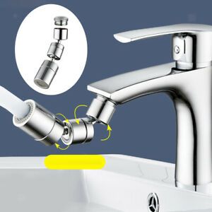 Swivel Rotating Faucet Sink Tap Head Water Saving Nozzle Extender Adapter