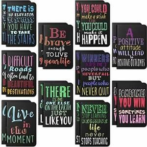 Inspirational Notepads Mini Motivational Journal Notebook Small Pocket (40)