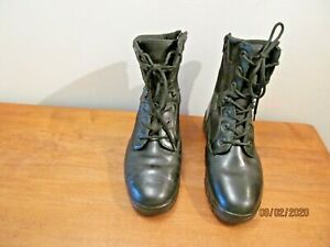 Die Hard Sears Oil &amp; Slip Resistant Men&#039;s Black Leather Work Boots Size 10.5-D