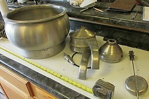 OLD  INTERNATIONAL HARVESTER 3F POWER WASHER CREAM SEPARATOR BOWL &amp; PARTS
