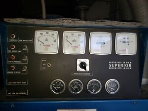 Superior Generator 230 KW  3 Phase 277 / 480 Volts Cummings Diesel w/ switches